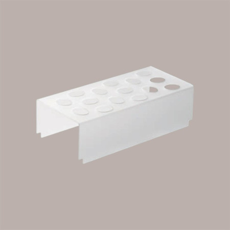 Espositore Plexiglass per Stampi Ghiaccioli Icetube Calippo Fruitube 15 Sedi per Vaschetta Gelato 160x360mm 1 pezzo [55548ddc]