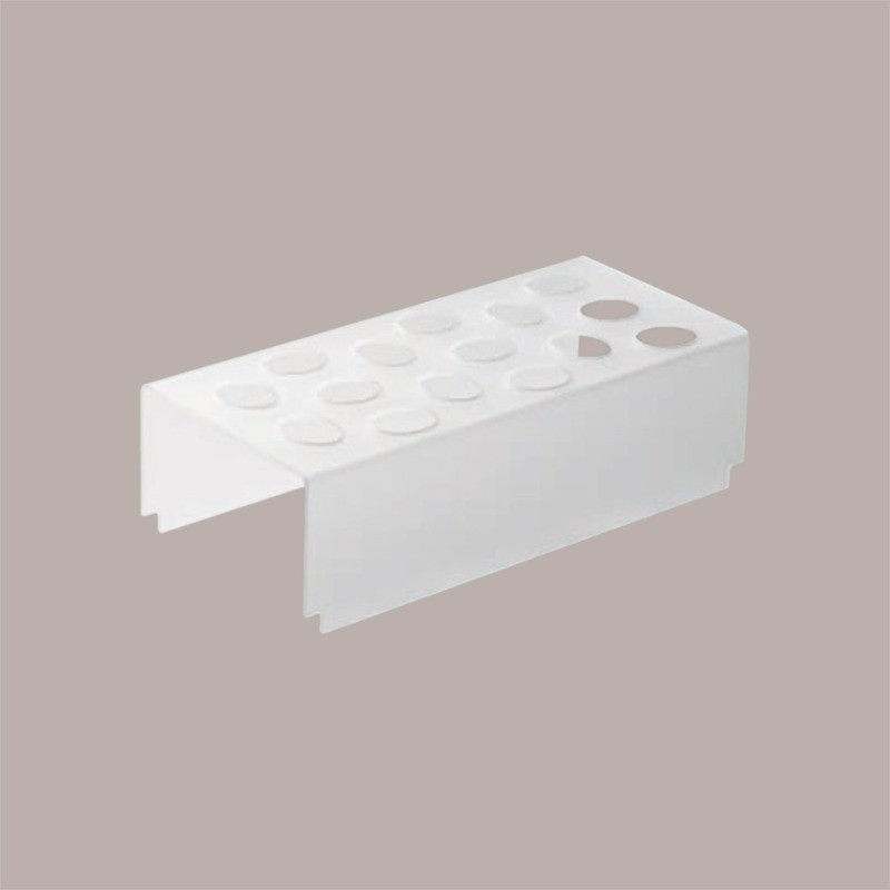Espositore Plexiglass per Stampi Ghiaccioli Icetube Calippo Fruitube 15 Sedi per Vaschetta Gelato 160x360mm 1 pezzo [55548ddc]