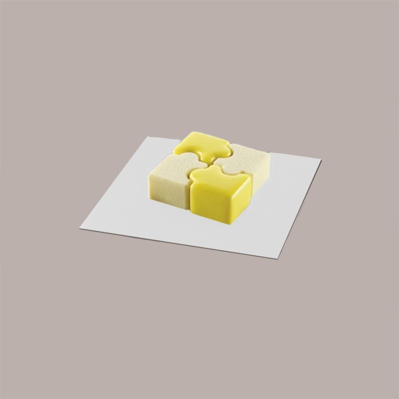 Tavoletta Vassoio Rigido Sottotorta Dolce in Cartoncino Alimentare Bianco Nero 18x18 cm 10 Kg [c749c8ae]