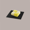 Tavoletta Vassoio Rigido Sottotorta Dolce in Cartoncino Alimentare Bianco Nero 20x20 cm 10 Kg [520ec3ab]