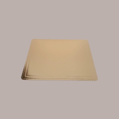 Sottotorta Vassoio Cartone Rettangolare Oro-Nero Microtriplo 40x50cm 5 pezzi [429ce5d9]