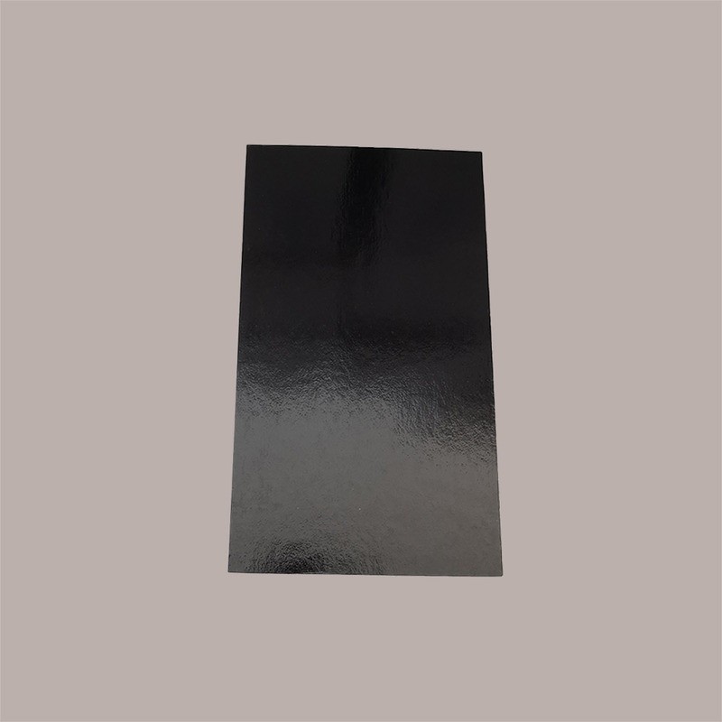 Sottotorta Vassoio Rettangolare Carta Liscio Tavoletta Oro Nero Usa e Getta 22x35cm 10 Kg [21fd2b05]