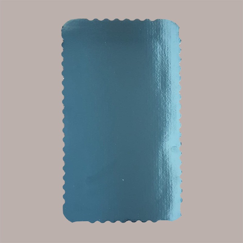 Sottotorta Vassoio Cartone Rettangolare Oro Nero Microtriplo 16x35cm 10 Pezzi [9f42f0a0]