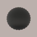 Disco Vassoio Tondo Cartone Rigido Sottotorta Ala Oro Nero Bordo Smerlato Dm36 cm 10 Kg [eb83e4b2]