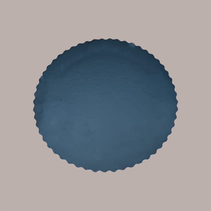 Sottotorta Disco Cartone Oro Nero Microtriplo per Dolci Usa e Getta Dm38 cm 10 Pezzi [f386640a]