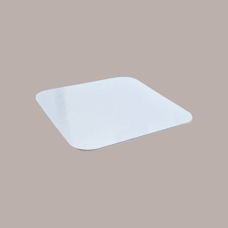 Sottotorta Vassoio Cartone Nero Bianco Quadro Renoir 24x24 cm 10 Kg [34c77536]