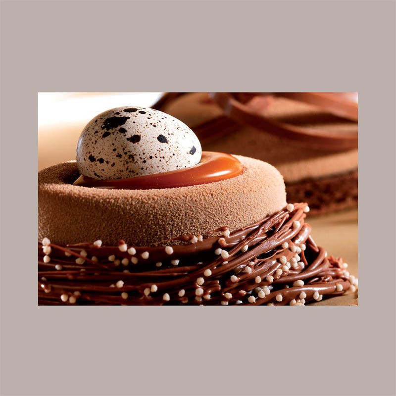 Sottotorta Vassoio Cartone Nero Bianco Quadro Renoir 35x35 cm 5 Kg [b0b9e3f5]