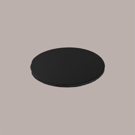 Sottotorta Tondo Alto Ideale per Cake Design in Cartoncino Rigido Nero Dm 20H1 cm 3 pezzi [3af4f277]