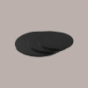 Sottotorta Tondo Alto Ideale per Cake Design in Cartoncino Rigido Nero Dm 20H1 cm 3 pezzi [54cf707e]