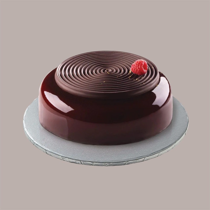 Sottotorta Tondo Alto Ideale per Cake Design in Cartoncino Rigido Argento Dm 25H1 cm 3 pezzi [d633ef61]