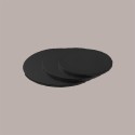 Sottotorta Tondo Alto Ideale per Cake Design in Cartoncino Rigido Nero Dm 25H1 cm 3 pezzi [dd3a197c]