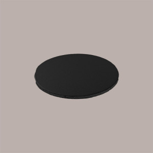 Sottotorta Tondo Alto Ideale per Cake Design in Cartoncino Rigido Nero Dm 30H1 cm 3 pezzi [281f2173]
