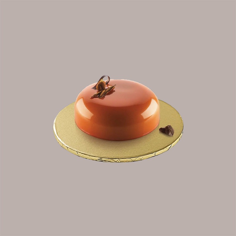 Sottotorta Tondo Alto Ideale per Cake Design in Cartoncino Rigido Oro Dm 35H1 cm 3 pezzi [69fbf26e]