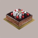 Sottotorta Vassoio Cartone Quadrato Oro Nero Microtriplo 40x40cm 10 pezzi [af3a0c1b]