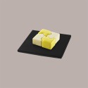 Sottotorta Quadrato Alto Ideale per Cake Design in Cartoncino Rigido Nero 30x30 cm 3 pezzi [8532b6c9]