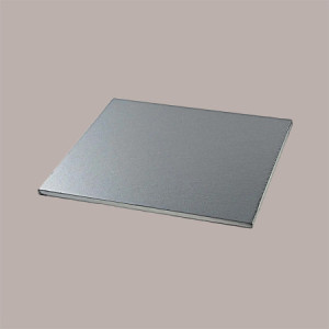 Sottotorta Quadrato Alto Ideale per Cake Design in Cartoncino Rigido Argento 40x40 cm 2 pezzi [0b4fe92c]