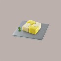 Sottotorta Quadrato Alto Ideale per Cake Design in Cartoncino Rigido Argento 45x45 cm 2 pezzi [fb3a963d]