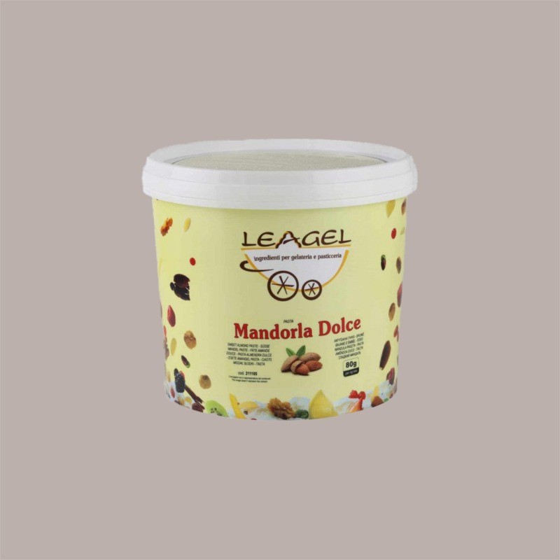 Pasta Concentrata al Gusto di Mandorla Dolce ideale per Gelato Leagel 3,5 Kg [3a483937]