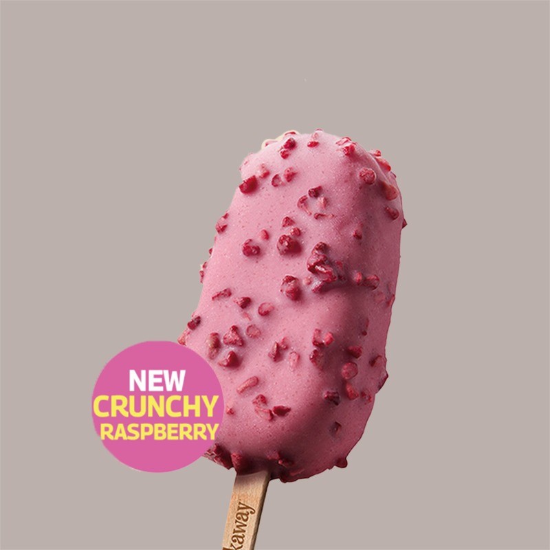 Copertura Crunchy Lampone ideale per Stecco Biscotto Gelato Stickaway Leagel 1,2 Kg [cdbd68e3]