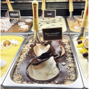 Easy al Gusto di Pane Preparato in Polvere per Gelato Leagel 1,3 Kg