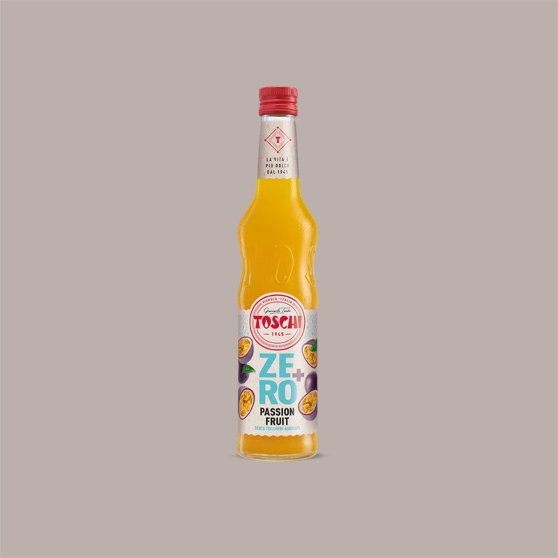 Sciroppo per Granita al Gusto di Passion Fruit Zero Calorie Senza Zuccheri Toschi 740 gr [c5e8f8a7]