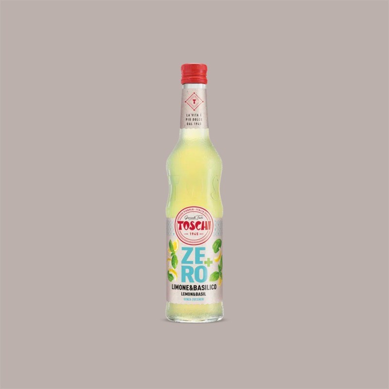 Sciroppo per Granita al Gusto di Limone e Basilico Zero Calorie Senza Zuccheri Toschi 740 gr [424420a6]