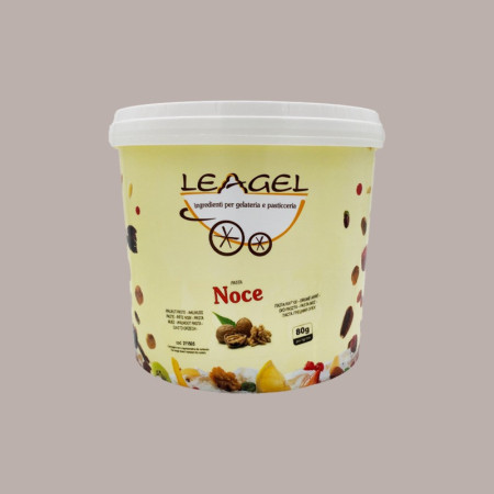 Pasta Concentrata al Gusto di Noce Ideale per Gelato Dolci Torte Leagel 3,5 Kg [2a3c6217]