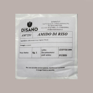 Amido di Riso ad Uso Alimentare Umano Disano 1 Kg [f99a0730]