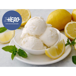 Limone Sicilia ZHero Senza Lattosio Senza Zuccheri Aggiunti Preparato in Polvere per Gelato Leagel 1,25 kg