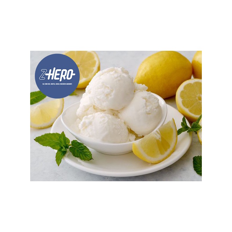 Limone Sicilia ZHero Senza Lattosio Senza Zuccheri Aggiunti Preparato in Polvere per Gelato Leagel 1,25 kg [bb2b0b52]