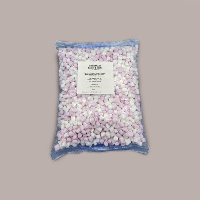 Marshmallow Mini Bianchi & Rosa Caramelle Gommose Senza Glutine Lucgel 1 Kg [a8432f61]