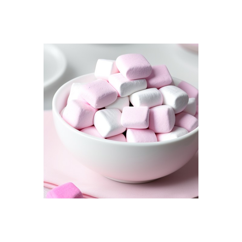 Marshmallow Mini Bianchi & Rosa Caramelle Gommose Senza Glutine Lucgel 1 Kg [c328ea76]