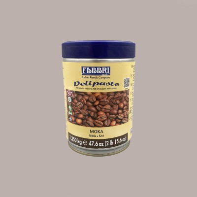 Pasta Gusto Caffè Moka ideale per Gelato Dolci Delipaste Fabbri 1,35 Kg [ef6a4516]