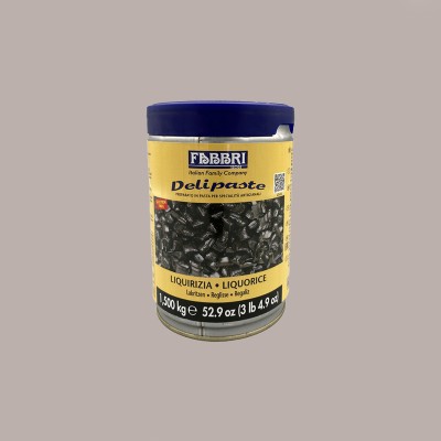 Pasta Gusto Liquirizia ideale per Gelato Dolci Delipaste Fabbri 1,5 Kg [e133f415]