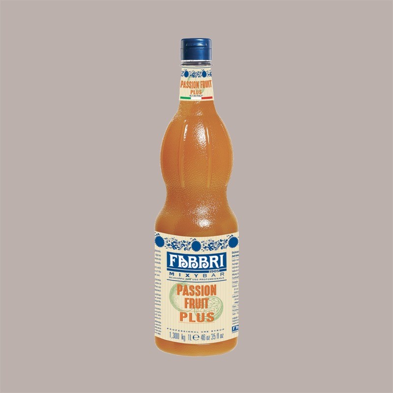 Sciroppo Concentrato per Granita Gusto Passion Fruit Plus Mixybar Fabbri 1,3 Kg [a3b81cc5]