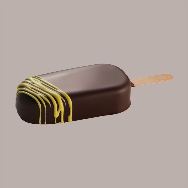 Copertura Cioccolato al Caramello ideale per Stecco Biscotto Gelato Stickaway  Leagel 1,2 Kg [1ba08012]