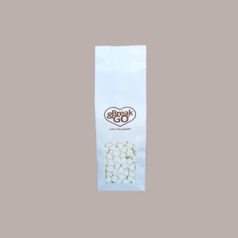 Piccole Gocce di Meringa Bianca Senza Glutine Meringhette 400 gr [33a4d850]
