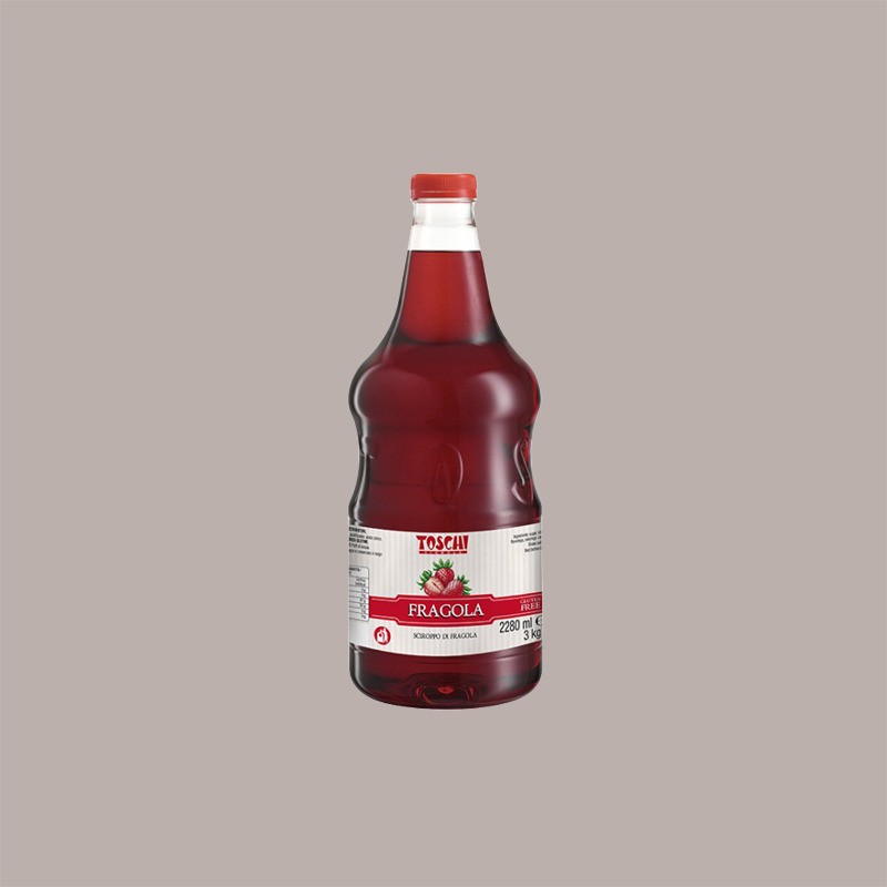 Sciroppo per Granita Grande Consumo Gusto Fragola Toschi 3 Kg [8551a079]
