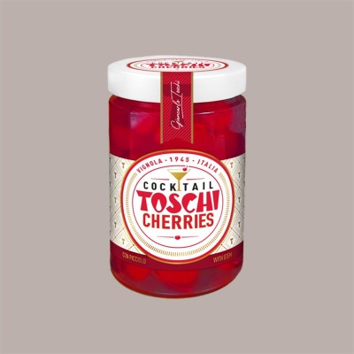 Vaso Ciliegie Rosse con Gambo Lungo allo Sciroppo TOSCHI 630 gr [6aea2cb0]