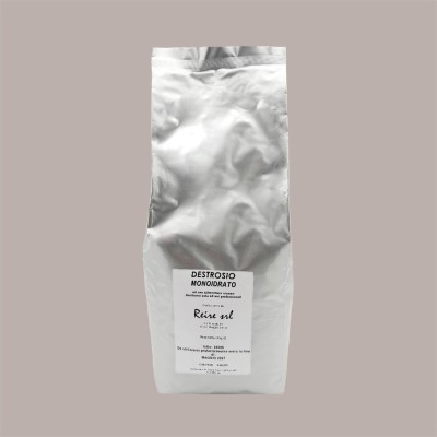 Destrosio Monoidrato in Polvere Zucchero della Frutta Miele Ideale per Gelato 5 Kg [e0bffb46]