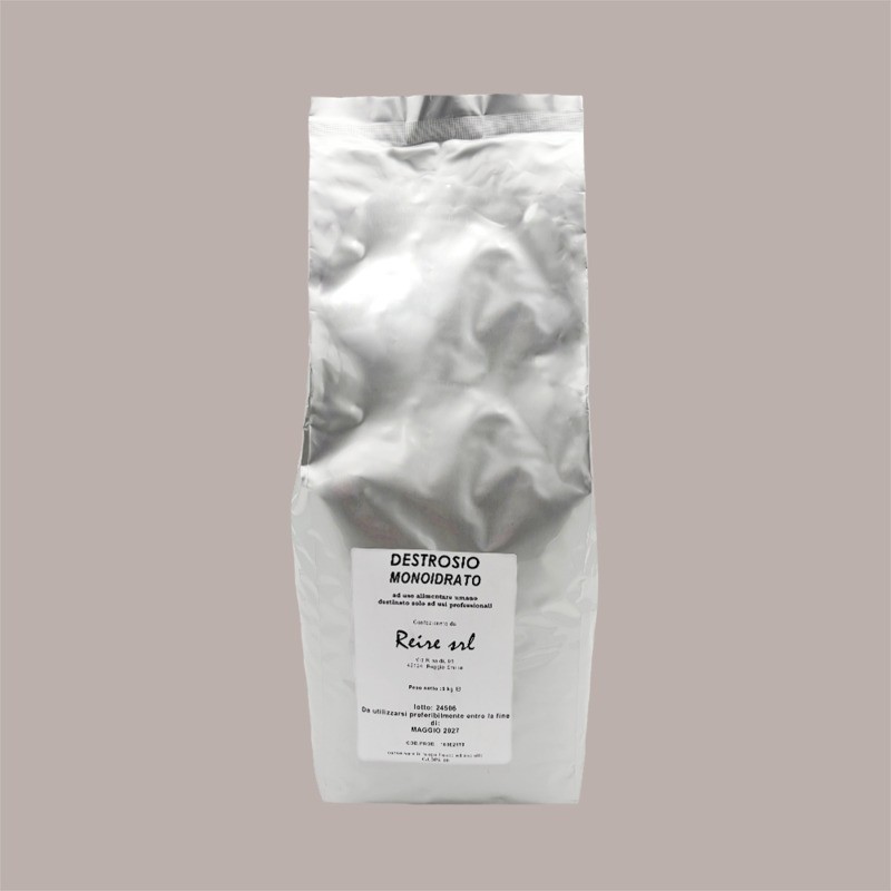 Destrosio Monoidrato in Polvere Zucchero della Frutta Miele Ideale per Gelato 5 Kg [e0bffb46]
