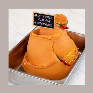 Easy Gelato Arancia Rossa,Curcuma Peperoncino LEAGEL 1,25 Kg