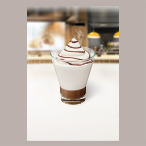 Topping al Gusto di Gianduia Bigatton Gelato Yogurt Dessert 1,2 Kg