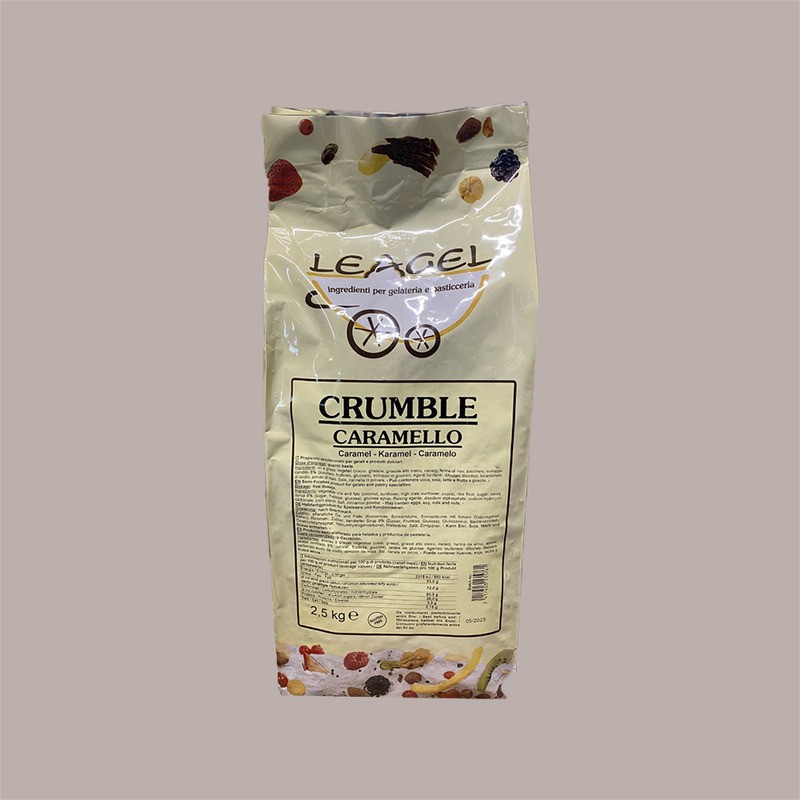 Crumble Caramello Granella Croccante Senza Glutine Leagel 2,5 Kg [fbf1922d]
