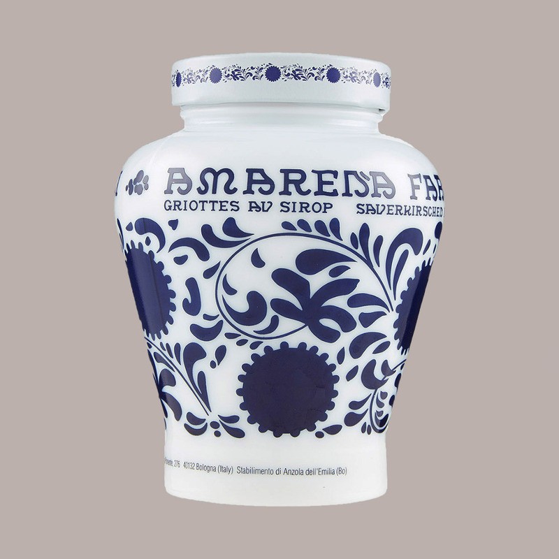 Amarena Fabbri Ciliegia 18/20 allo Sciroppo Vaso Opaline 600 gr [97361053]