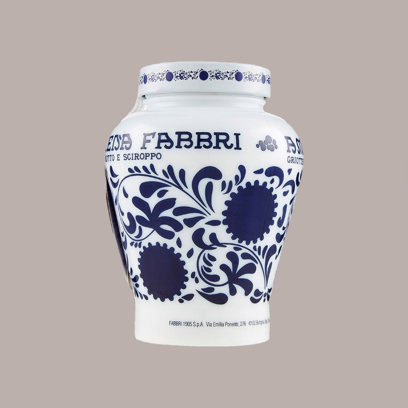 Amarena Fabbri Ciliegia 18/20 allo Sciroppo Vaso Opaline 600 gr [4e10535e]
