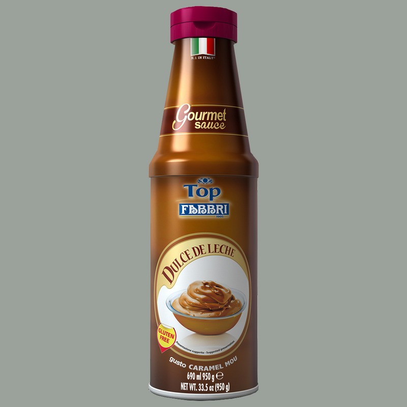 Topping Dulce de Leche Salsa Gourmet Gelati Dessert  Fabbri 950 gr [99d2bf44]
