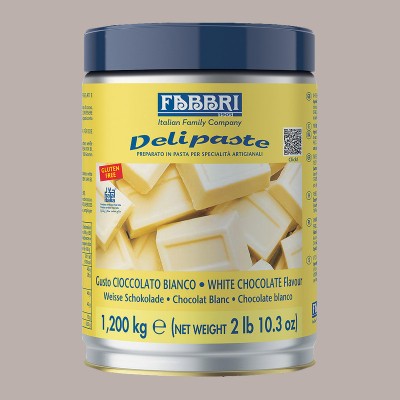 Pasta Gusto Cioccolato Bianco ideale per Gelato Dolci Delipaste Fabbri 1,2 Kg [bdaf4f41]