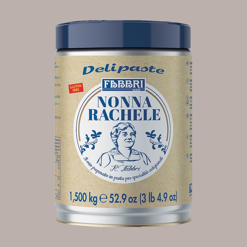 Pasta Gusto Crema Nonna Rachele ideale per Gelato Dolci Delipaste Fabbri 1,2 Kg [df6d7dc8]