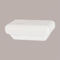 Vaschetta per Gelato 750g in Polistirolo 100% Riciclato Bianco ReMaxigel 60 pezzi [cb508155]